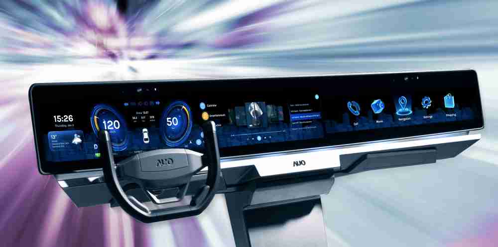 银河集团开拓前瞻显示技术创新应用，，，结合优异整合设计能力，，，，开发智能车载FIDM Plus一体化显示方案，，，让驾驶操作与车内娱乐体验再进化