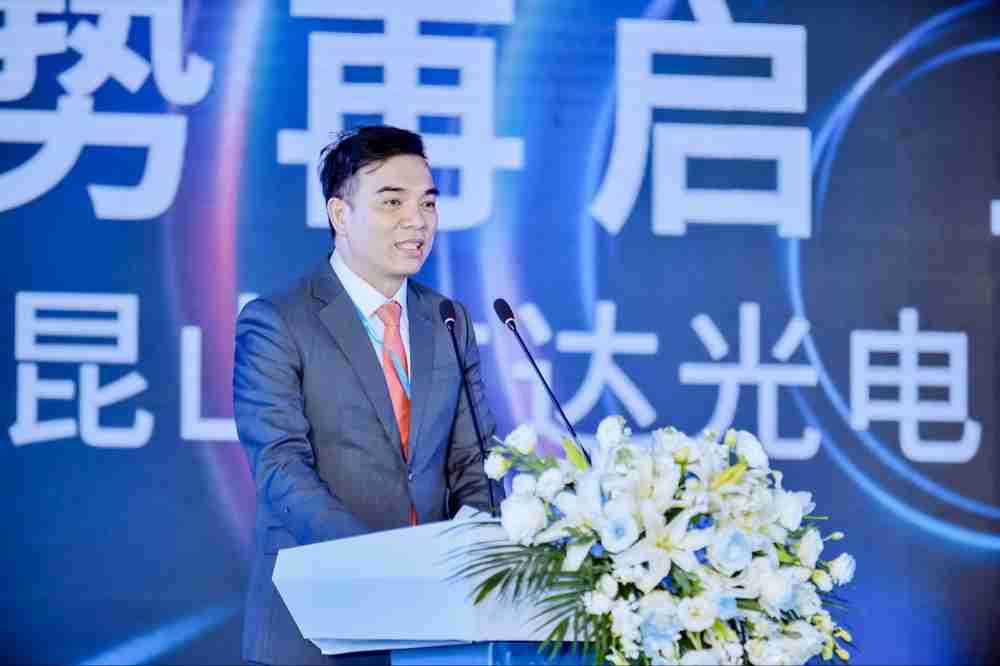 银河集团执行长暨总经理柯富仁于启用仪式致词